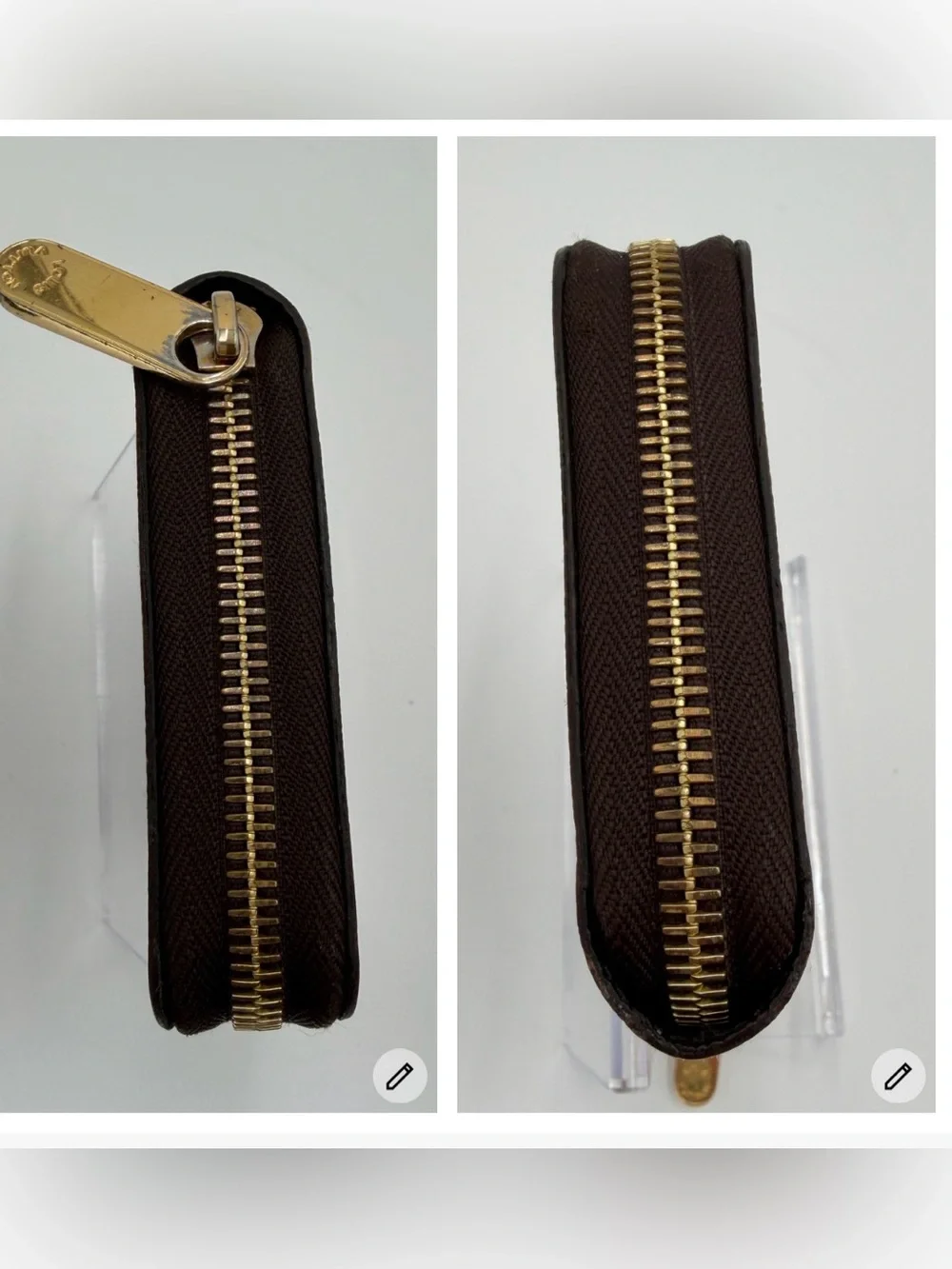 😍Louis Vuitton Giant Monogram Reverse Zippy Wallet FULL SET w/Box Dust Bag & COA - Picture 7 of 14